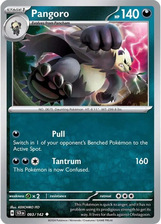 Pangoro - 93/142 - Stellar Crown