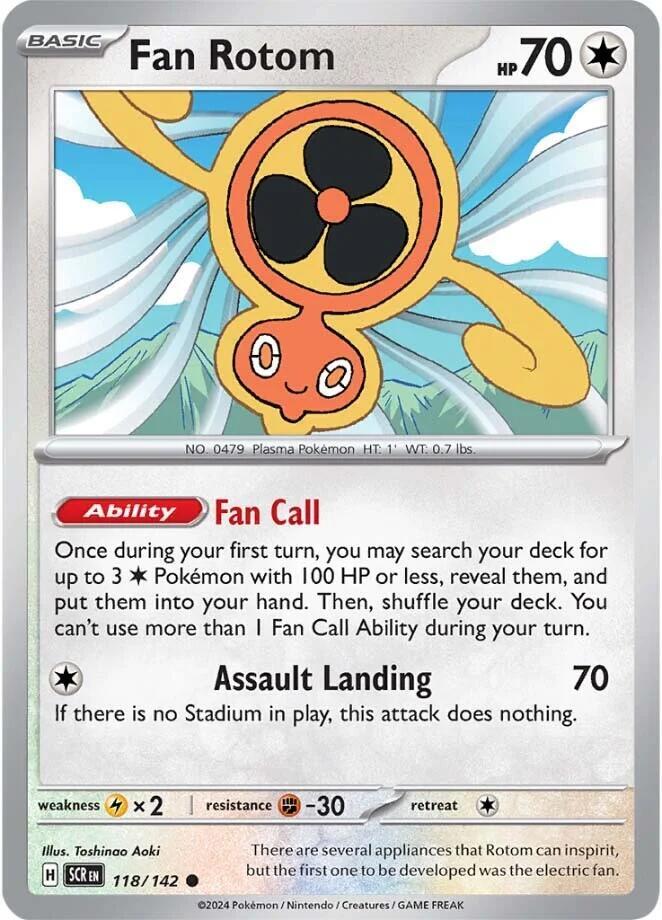 Fan Rotom - 118/142 - Stellar Crown