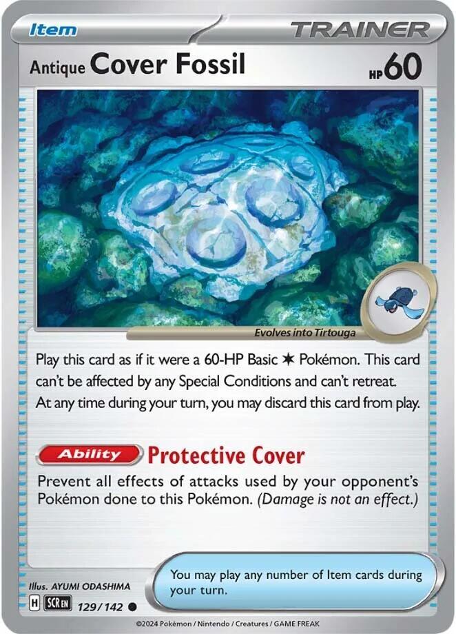 Antique Cover Fossil - 129/142 - Stellar Crown