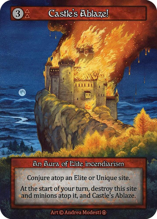 Castle's Ablaze! - Arthurian Legends