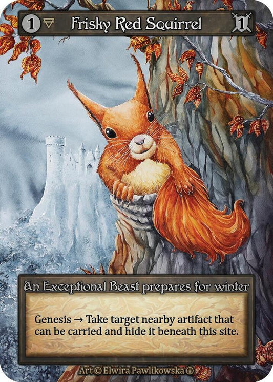 Frisky Red Squirrel - Arthurian Legends