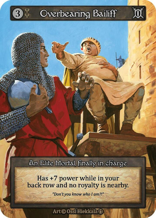 Overbearing Bailiff - Arthurian Legends
