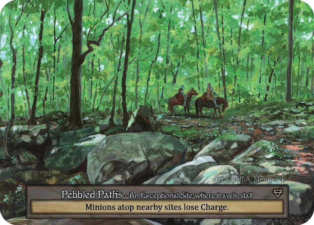 Pebbled Paths - Arthurian Legends