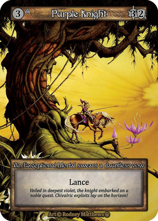 Purple Knight - Arthurian Legends