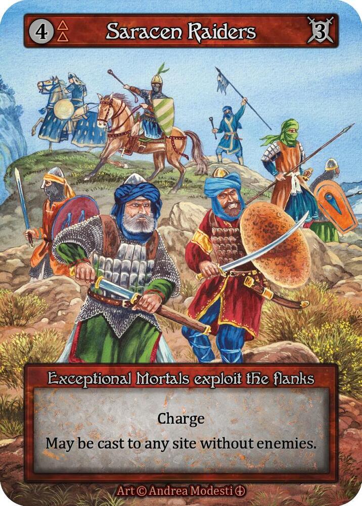 Saracen Raiders - Arthurian Legends