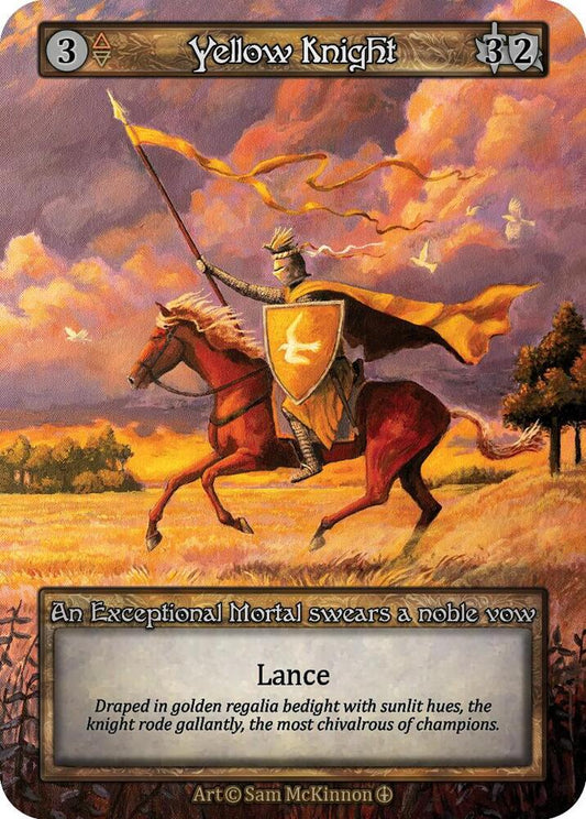 Yellow Knight - Foil - Arthurian Legends