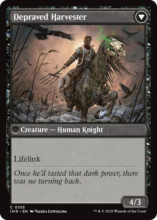 Desperate Farmer/Depraved Harvester #105 - Innistrad Remastered
