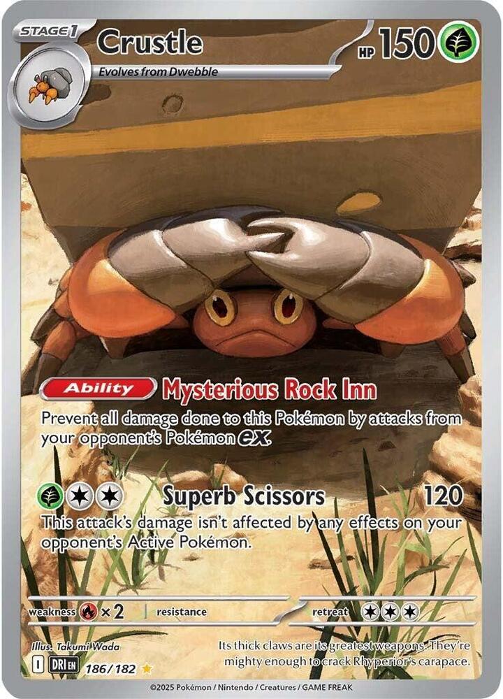 Crustle - 186/182 - Destined Rivals