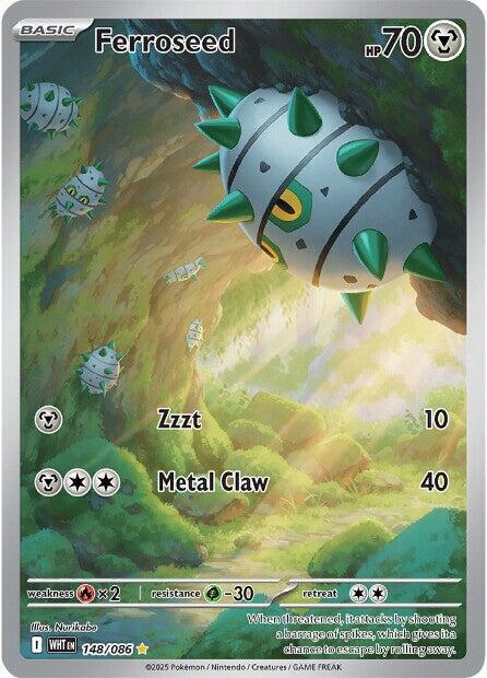 Ferroseed - 148/86 - White Flare