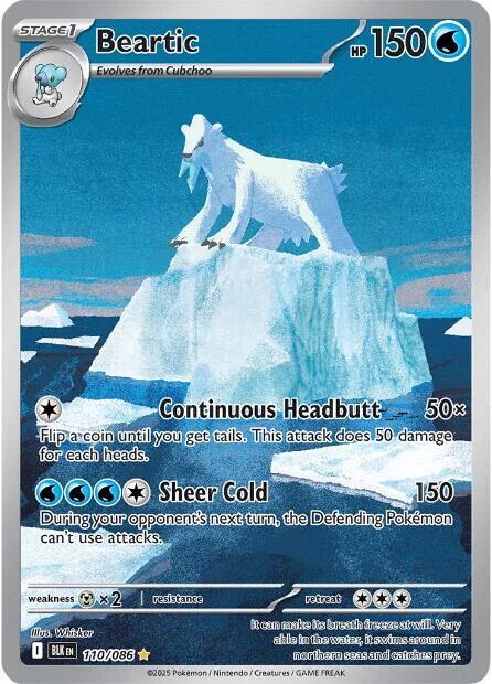 Beartic - 110/86 - Black Bolt