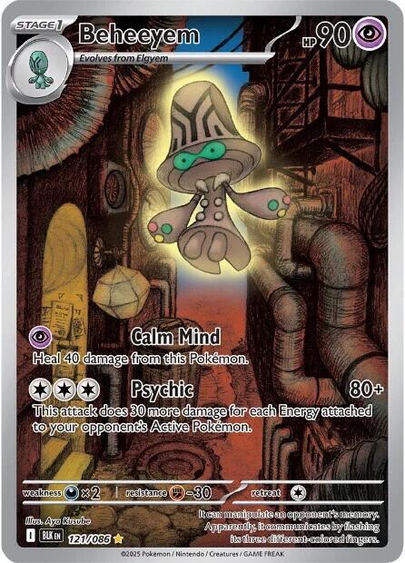Beheeyem - 121/86 - Black Bolt