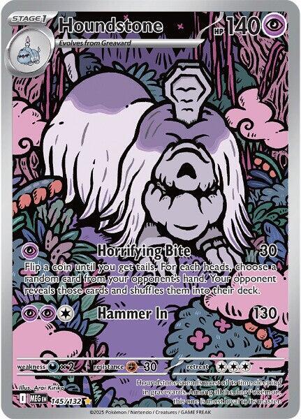 Houndstone - 145/132 - Mega Evolution