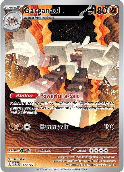 Garganacl - 147/132 - Mega Evolution
