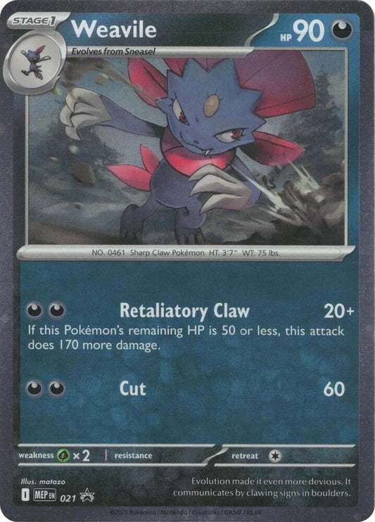 Weavile - 21 - Promo