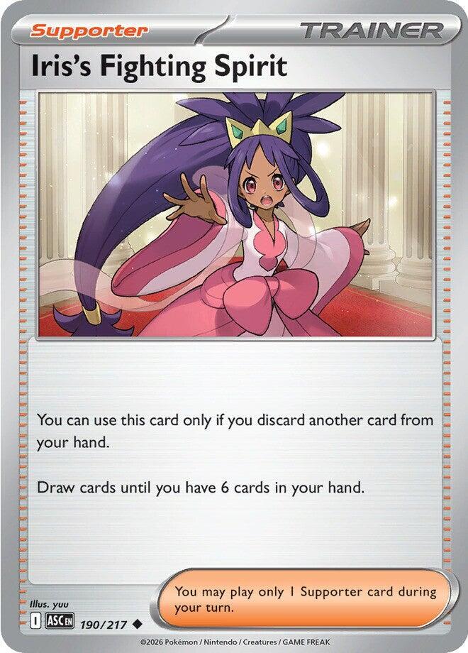 Iris's Fighting Spirit - RH - 190/217 - Ascended Heroes