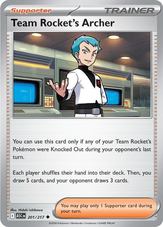 Team Rocket's Archer - RH - 201/217 - Ascended Heroes