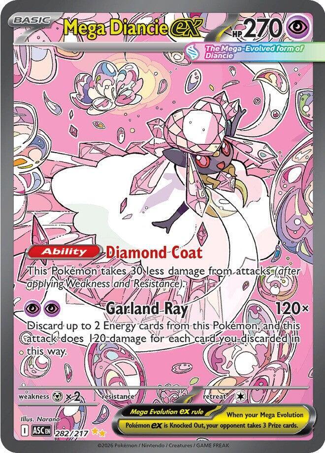 Mega Diancie ex - 282/217 - Ascended Heroes