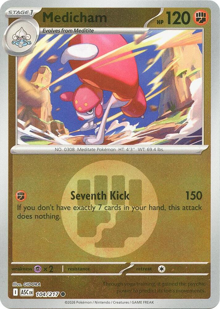 Medicham - Energy Reverse - 104/217 - Ascended Heroes