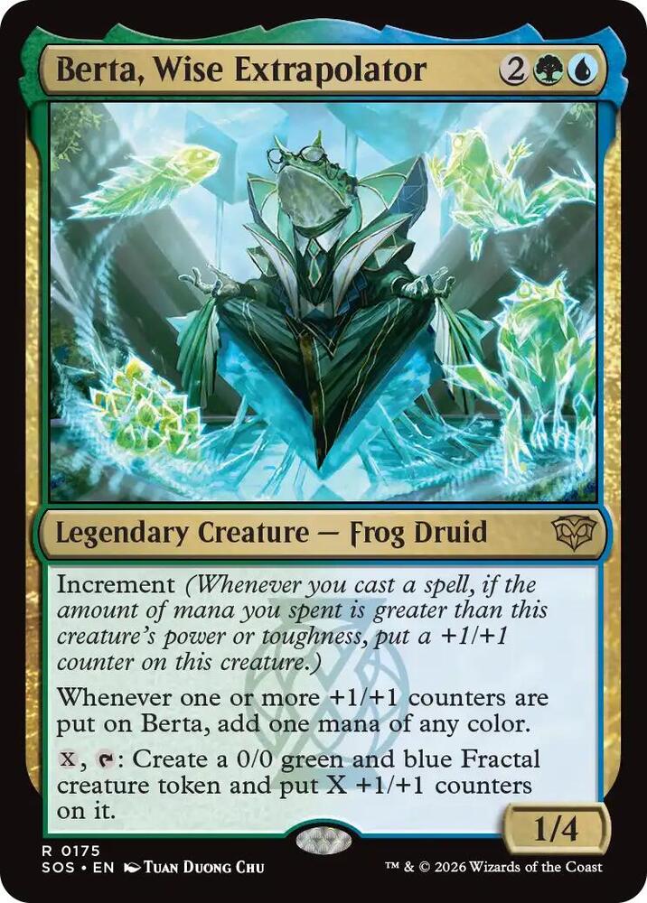 Berta, Wise Extrapolator - 175 - Secrets of Strixhaven