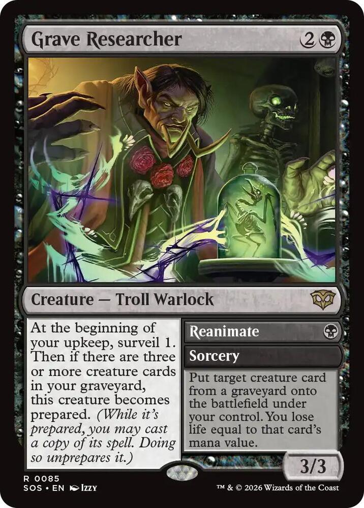 Grave Researcher - 85 - Secrets of Strixhaven