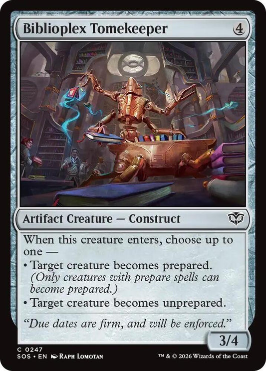 Biblioplex Tomekeeper - 247 - Secrets of Strixhaven
