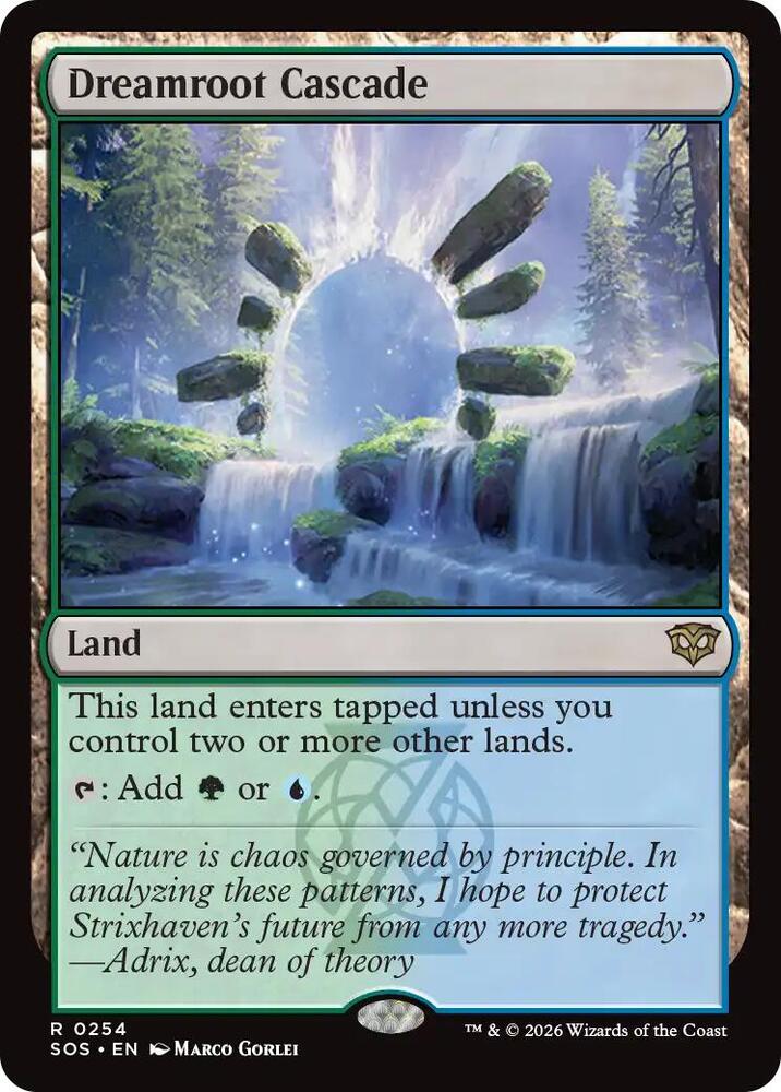 Dreamroot Cascade - Foil - 254 - Secrets of Strixhaven