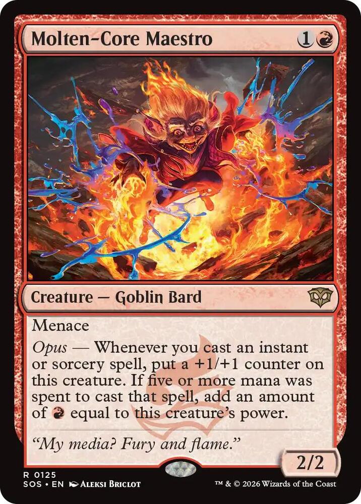 Molten-Core Maestro - 125 - Secrets of Strixhaven