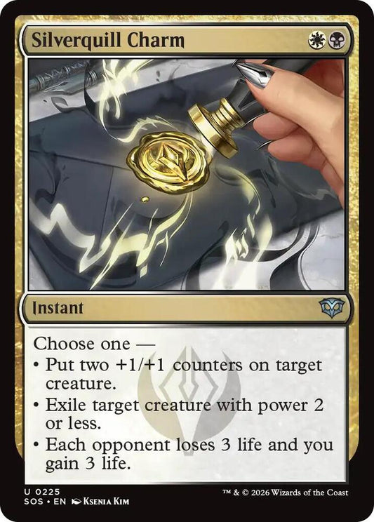 Silverquill Charm - 225 - Secrets of Strixhaven