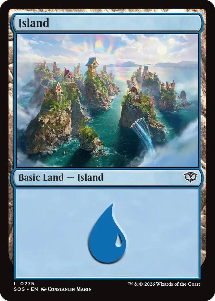 Island - 275 - Secrets of Strixhaven