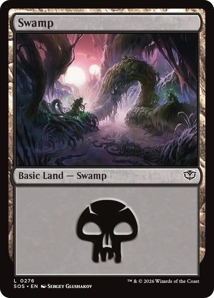 Swamp - Foil - 276 - Secrets of Strixhaven