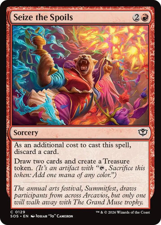 Seize the Spoils - Foil - 129 - Secrets of Strixhaven