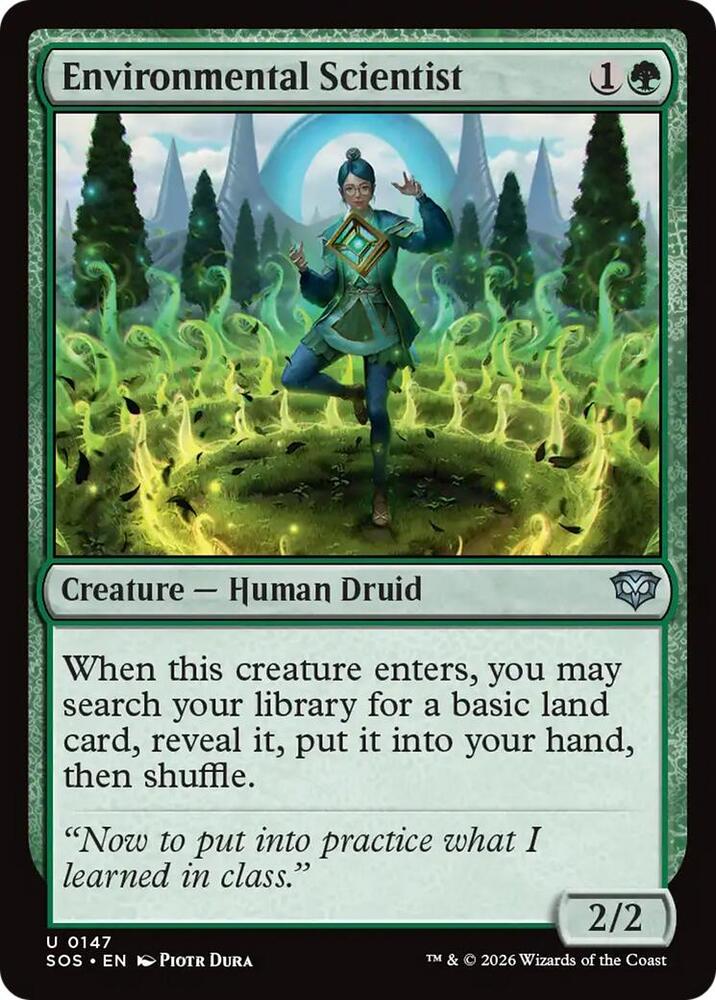 Environmental Scientist - Foil - 147 - Secrets of Strixhaven