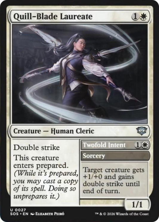 Quill-Blade Laureate - Foil - 27 - Secrets of Strixhaven