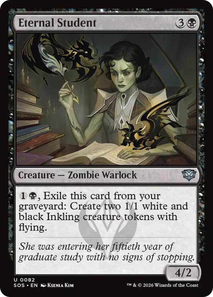 Eternal Student - Foil - 82 - Secrets of Strixhaven