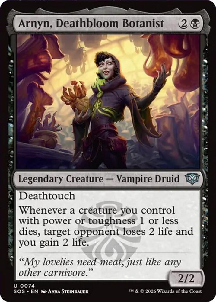 Arnyn, Deathbloom Botanist - 74 - Secrets of Strixhaven