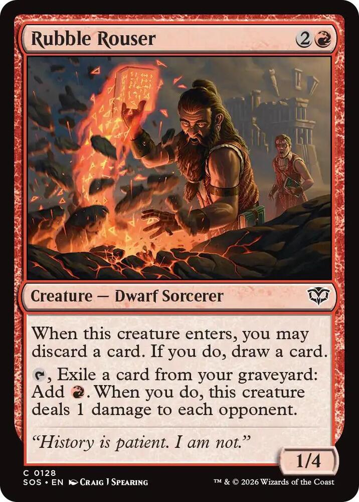 Rubble Rouser - 128 - Secrets of Strixhaven