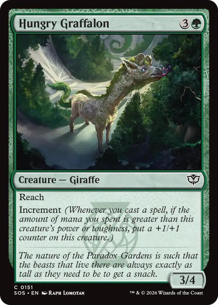 Hungry Graffalon - Foil - 151 - Secrets of Strixhaven