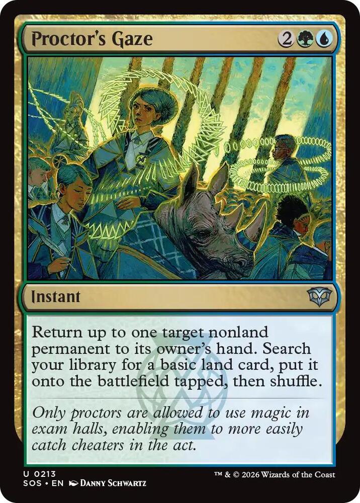 Proctor's Gaze - 213 - Secrets of Strixhaven