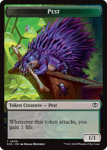 Professor Dellian Fel // Pest - 13/8 - Secrets of Strixhaven