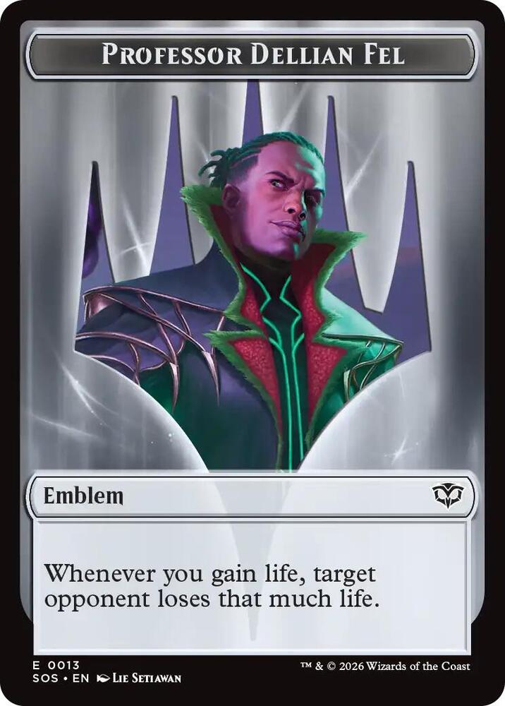 Professor Dellian Fel // Pest - 13/8 - Secrets of Strixhaven
