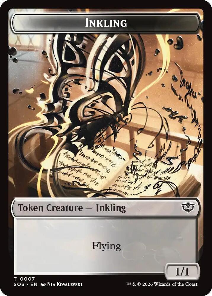 Inkling // Spirit - 7/11 - Secrets of Strixhaven