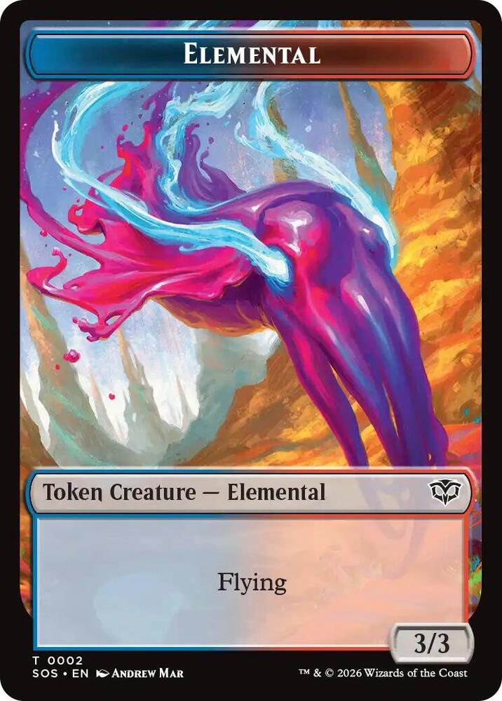 Elemental // Treasure - 2/12 - Secrets of Strixhaven