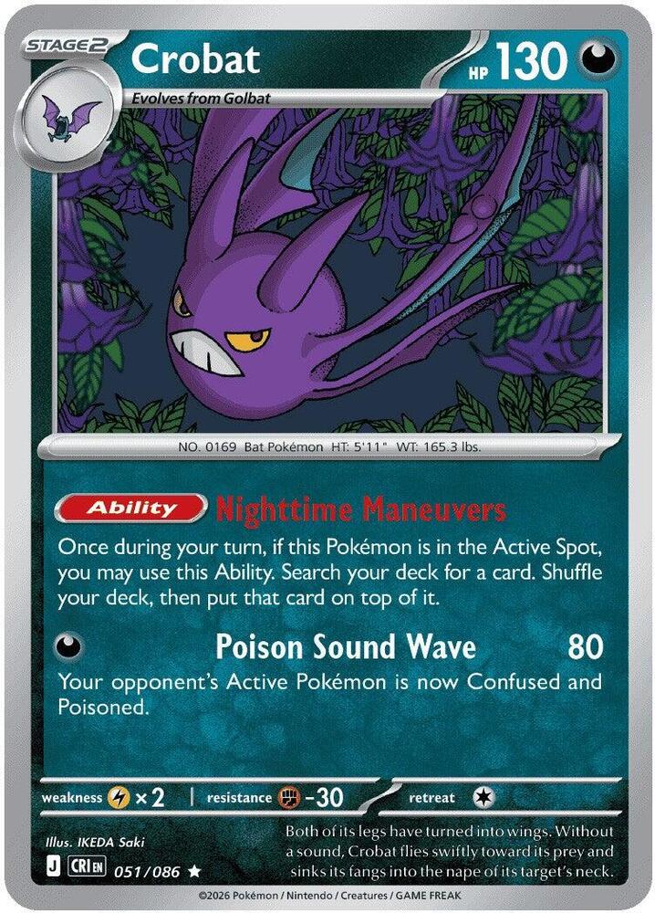 Crobat - RH - 51/86 - Chaos Rising