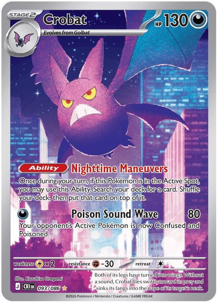 Crobat - 93/86 - Chaos Rising