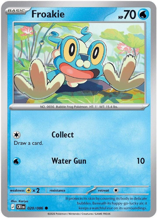 Froakie - 20/86 - Chaos Rising