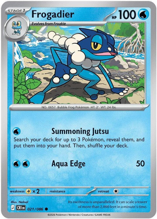 Frogadier - 21/86 - Chaos Rising