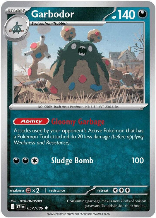 Garbodor - RH - 57/86 - Chaos Rising
