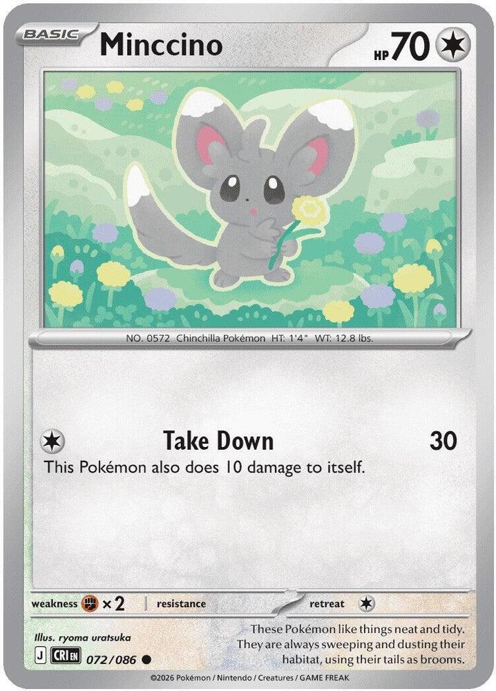 Minccino - RH - 72/86 - Chaos Rising