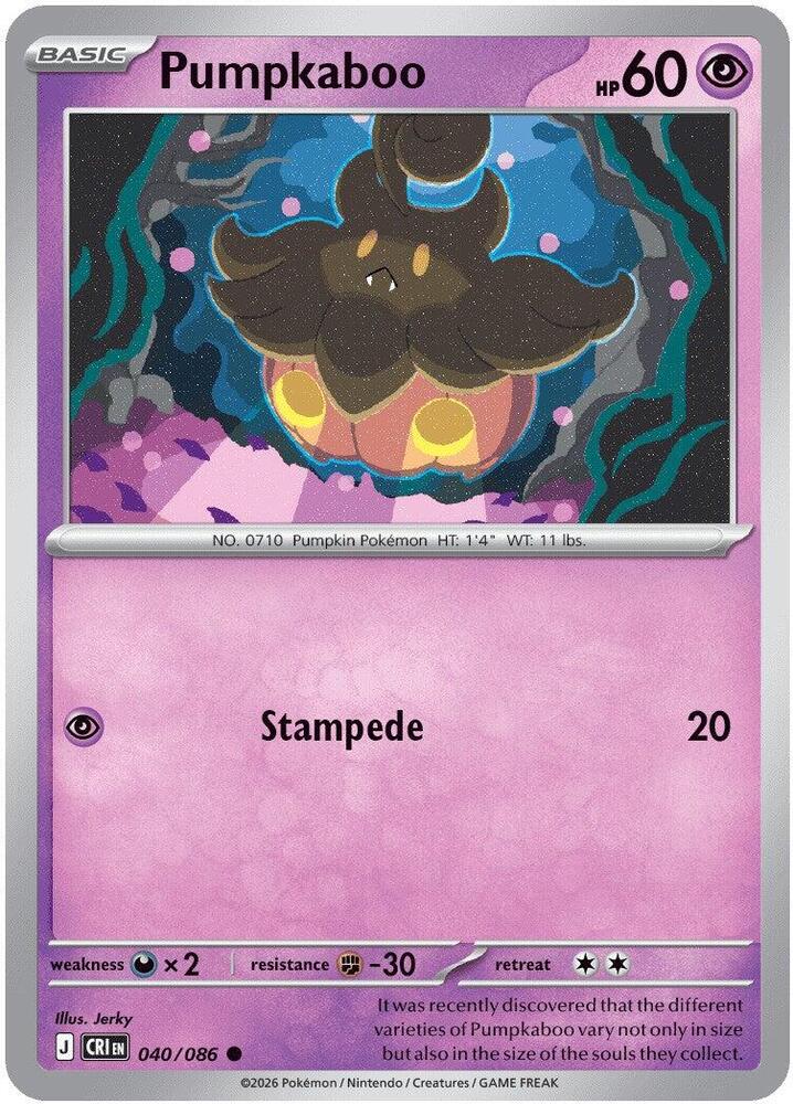 Pumpkaboo - RH - 40/86 - Chaos Rising