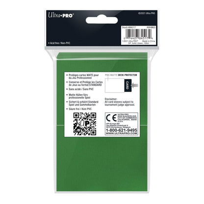 PRO-Matte Standard Sleeves (100) - Grønn